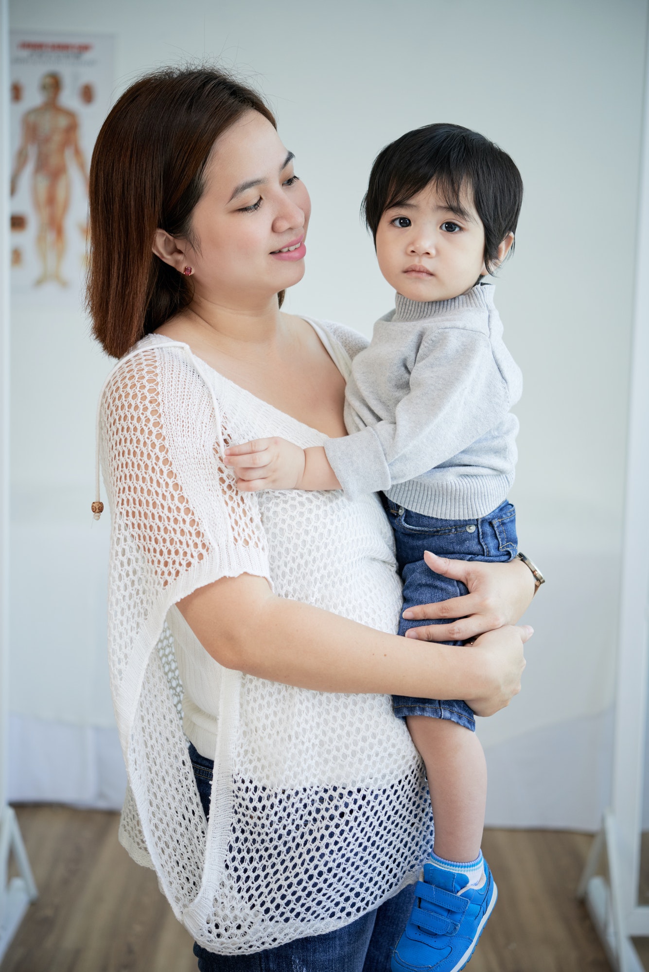 at office of pediatrician