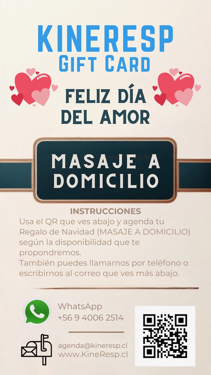 GIFT CARD ENAMORADOS KINERESP masaje a domicilio